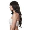 Alilang Long Wavy Hair Wig for Women with Bangs Heat-Resistant Curly Synthetic Wig for Daily and Party Use - 2 of 4
