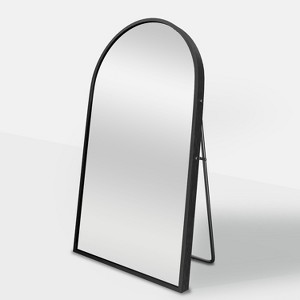 PexFix Full Length Arched Free Standing Body Mirror, Metal Framed Wall Mirror, Large Floor Mirror - 1 of 4
