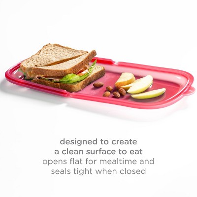 Ubbi Platemate Sandwich Reusable Food Storage Bags - Buttercup & Pomegranate - 2pk
