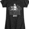 Girls' - Wicked - Glinda Silhouette Fitted Short Sleeve Graphic T-Shirt - 2 of 4