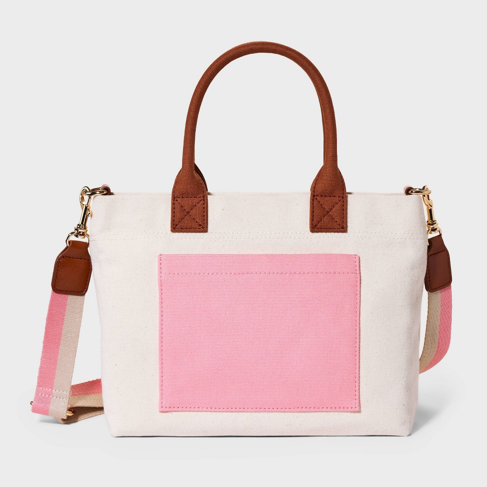 Photos - Travel Accessory Small Tote Handbag - Universal Thread™ Pink