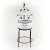 36" Buckets with Faucet Tabletop Fountain White - Alpine Corporation - image 2 of 4