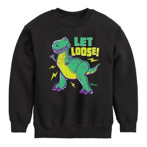 Boys' - Disney - Let Loose Graphic Long Sleeve Fleece Sweatshirt - 1 of 4