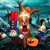 Costway 8 Ft Halloween Inflatable Tree Giant Blow-up Spooky Dead Tree ...