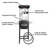 Great Northern Popcorn 8 oz. Deluxe Carnival-Style Popcorn Maker and Cart - Black - 3 of 4