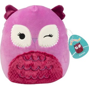 Squishmallows 10-Inch Aurura The Purple Christmas Owl- 2025 Plush - Collectible Soft & Squishy Stuffed Animal Toy- Holiday Gift for Kids, Girls & Boys - 1 of 4