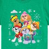 Boys' - Paw Patrol - Skye Everest Rubble Chase Marshall Winter Group Short Sleeve Graphic T-Shirt - 2 of 4