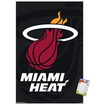 Trends International Nba Miami Heat - Logo 14 Unframed Wall Poster