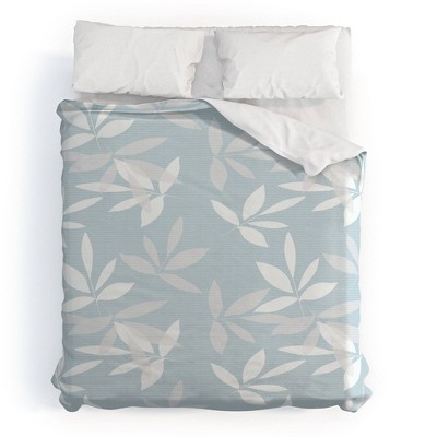 Twin/Twin Extra Long Mirimo Alba Celeste Duvet Set Blue - Deny Designs