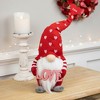 Northlight Hearts and Love Valentine's Day Gnome - 18.5" - 2 of 4