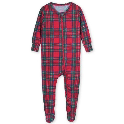 Gerber Baby Snug Fit Holiday Footed Pajamas - Plaid About You - 3-6 ...