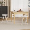 Folding Stool, Backless 18-Inch Stool, Portable with Handle, Anti-Slip Feet, 600Lbs Capacity, for Bar Stools Kitchen Home Indoor and Outdoor - 2 of 4