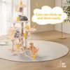 Gulches Pet Tower Collection: Versatile Cat Trees & Climbing Towers with Adjustable Heights, Hammocks, and Scratching Posts - 3 of 4
