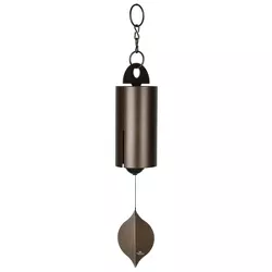 Woodstock Chimes Signature Collection, Heroic Windbell, Large, 40'' Antique Copper Wind Bell HWLC