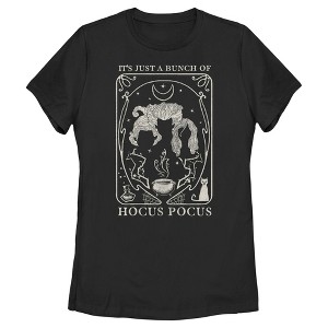 Women's Hocus Pocus Witch Tarot Card T-Shirt - 1 of 4