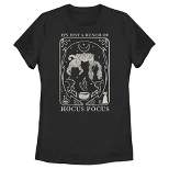 Women's Hocus Pocus Witch Tarot Card T-Shirt