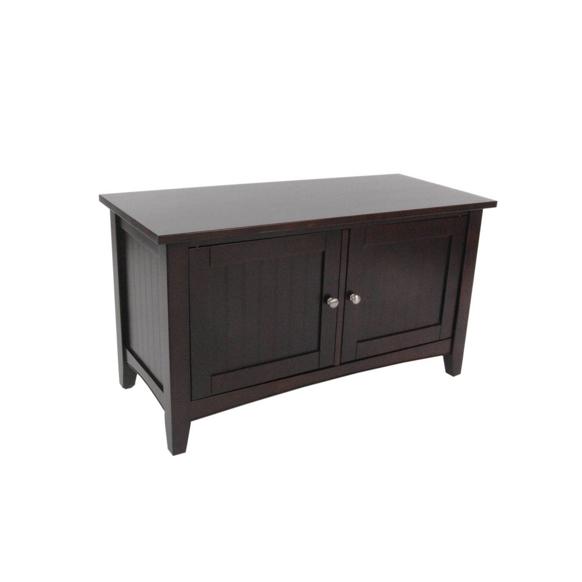 Shaker Cottage Storage Cabinet Bench Espresso - Alaterre Furniture - thumbnail 3