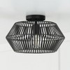 Capital Lighting Kaiya 1 - Light Semi-Flush Mount in  Matte Black - 3 of 3
