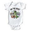 The Juniper Shop On The Hunt Dino Baby Short Sleeve Bodysuit - 3 of 4