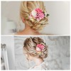 Unique Bargains Women's Flexible Simulated Flowers Side Comb 1 Pc - 4 of 4