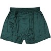 Intimo Intimo Mens Classic Herringbone Pattern Silk Boxers (Hunter Green, Medium) Green - 2 of 4