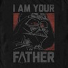 Men's Star Wars I Am Your Father Darth Vader Retro Portrait T-Shirt - image 2 of 4