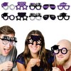 Big Dot of Happiness 2025 Purple Graduation Glasses - Paper Card Stock Party Photo Booth Props Kit - 10 Count - 2 of 4