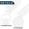 Unique Bargains Bike Handlebar Grips Covers 3.94" Clear 1 Pair - 4 of 4
