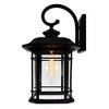 CWI Lighting,Blackburn 1 Light Black Outdoor Wall Light - 3 of 4