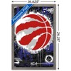 Trends International NBA Toronto Raptors - Maximalist Logo 23 Framed Wall Poster Prints - 3 of 4