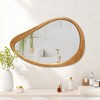 Okak Modern Irregular Decorative Wall Mirror for Entryway,Bathroom,Large Home Decor Vanity Mirror for Bedroom,Living Room - 4 of 4