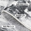 Abstract Geometric Washable Rug, Low Pile Modern Carpet for Living Room Bedroom, Non-Slip, Stain-Resistant Indoor Floor Cover - 4 of 4