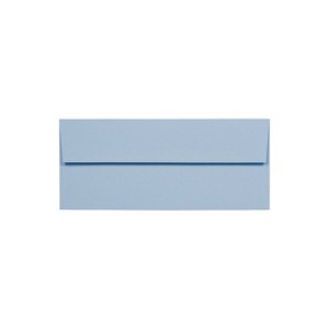 JAM Paper #10 Business Envelopes 4.125 x 9.5 Baby Blue Bulk 500/Box (2155778H) - 1 of 4