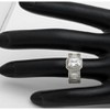 Anika Gold Plated Emerald Cut Cz Engagement Ring Womens Ginger Lyne Collection Size 9 - 2 of 4