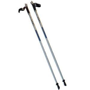 LEKI Nordic Walking Hyper Carbon Series Pole Blue 100cm / 40in - 1 of 3