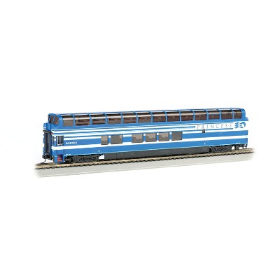 Bachmann Trains 13345 HO 1:87 Princess Sanford Colorado Full Dome Passenger Railcar Model Train for Hobbyists Ages 14 and Up, Blue