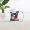 Crazy Dog Freedom Eagle Mug Funny Sarcastic Fourth Of July Graphic Novelty Coffee Cup-11oz - 2 of 4