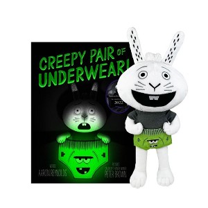 MerryMakers Creepy Pair Of Underwear! Plush And Hardcover Book Set - 1 of 3