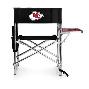 NFL Kansas City Chiefs Portable Camp Chair with Table - 1 of 4
