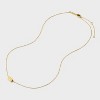 Tiny Tags Valentine's Day 14K Gold Ion Plated Love Letter Pendant Necklace - Gold - 3 of 4
