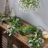 80IN Eucalyptus leaf vines - 3 of 3