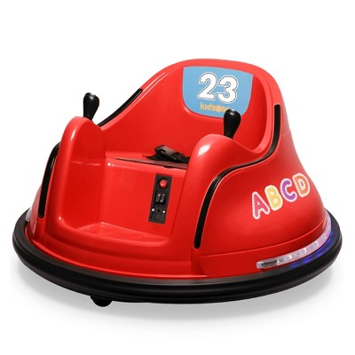 Kidzone 12V Ride On Electric Vehicle Bumper Car Remote LED Lights Stickers