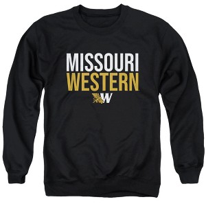 Missouri Western State University Official Stacked Adult Crewneck Sweatshirt - 1 of 4