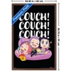 Trends International Netflix KPop Demon Hunters (2025) - Huntrix Chibi Couch Framed Wall Poster Prints - 3 of 4