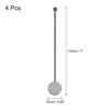 Unique Bargains Stainless Steel Drink Coffee Cocktail Stirrers Swizzle Sticks 4 Pcs - 2 of 4