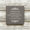 Slickblue Humorous Friend Quote Sign, 7x7 Rustic Wood Plaque with Hanging and Shelf Options, Multiple Colors - 3 of 3