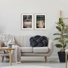 Stupell Industries Natural Paradise Garden Benches 2pc Framed Print Under Glass Set - 2 of 4