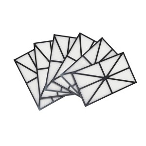 Nispira RCX70101PAK2 Robotic Pool Cleaner Filter Panels Cartridge Replacement For Hayward Robotic AquaVac TigerShark SharkVac Pool Cleaners. 6 Packs - 1 of 4