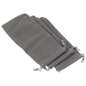 Unique Bargains Wedding Gift Microfiber Soft Drawstring Storage Bag 3 Pcs - 1 of 4