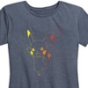 Women's - Pokémon - Colorful Pikachu Outline Short Sleeve Graphic T-Shirt - 2 of 4